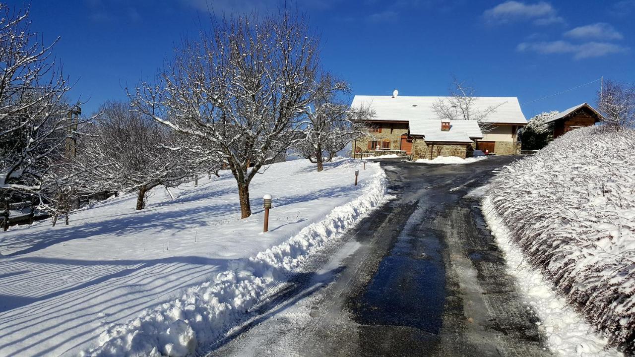 Le Bonheur Dans Le Pre Hotel Lucinges Exterior foto